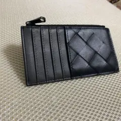 INTREX ブラック レザー フラグメントケース コインケース・カードケース