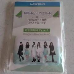 LAWSON けやき坂46 Pontaカード缶バッジ Type A - メルカリ