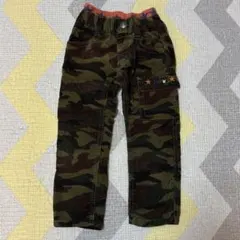 MIKIHOUSE ダブルビー Bくん 迷彩 長ズボン 100