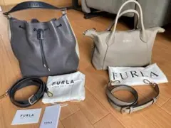 2点セット FURLA フルラ ショルダーバッグ 2way バッグ ハンドル付のサムネイル