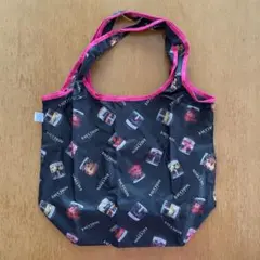 ①黒ジャム瓶柄エコバッグ(FAUCHON)