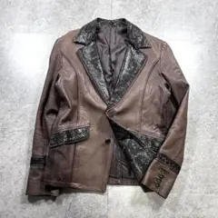 【TORNADO MART】Python leather jacket/Y2Kのサムネイル