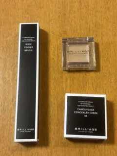人気色セット】BRILLIAGE コンシーラー チーク 02 04 &ブラシ - メルカリ