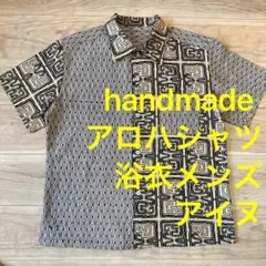 大人気完売品】沖縄発ブランド Eanbeアロハシャツ 昇龍鳳凰 / BLACK
