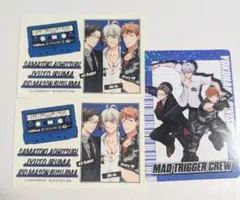 MAD TRIGGER CREW シール2枚　カード