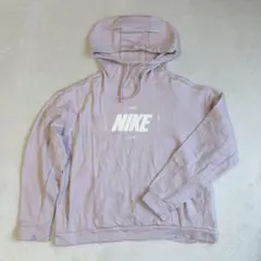ナイキ◇裏起毛パーカー フード付 スウェット デカロゴ トレーナー フーディ M