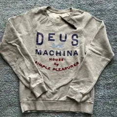 DEUS EX MACHINA デウスエクス　トレーナー　グレー　XS