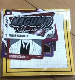 SAKAMOTODAYS タワレコカフェ ステッカー オーダー　南雲