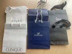 ショップ袋セット AYURA CLINIQUE SWAROVSKI