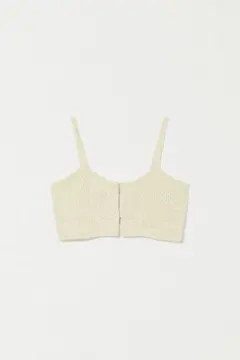 トップス eaphi KNIT BUSTIER - COLLAGE EAPHI CHECK BUSTIER — COLLAGE - メルカリ