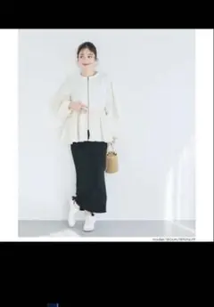 coca デニムギャザーアウター Mサイズ