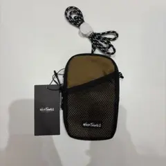 新品未使用WILD THINGS スマホショルダーバッグ オリーブ定価4950円