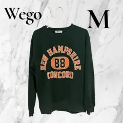 【美品】Wego NEW HAMPSHIRE スウェット M