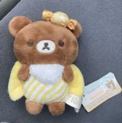 リラックマ　ちゃいろいこぐま　てのりぬいぐるみ