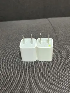 iPhone 純正品 充電器電源アダプター 2個セット