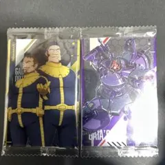 ガンダムウエハース　ジークアクスウエハース ドム　ガイア&オルテガ