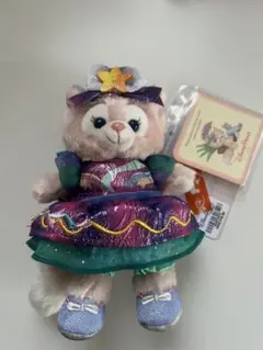 香港ディズニー 20周年記念　リーナベルぬいぐるみキーチェーンホルダー