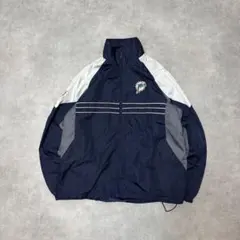 Reebokリーボック古着NFLドルフィンズナイロンジャケット刺繍ドローコード