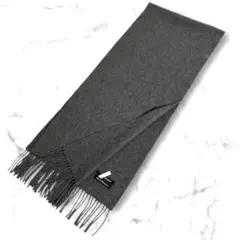 【超美品】CRICKET クリケット カシミア 100% マフラー　グレー