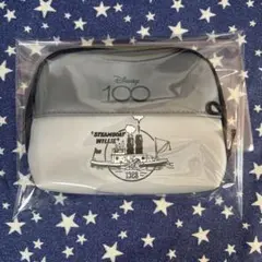 Disney スチームボートウィリー ポーチ　100周年記念