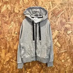 LANVIN en Bleu ランバン パーカー フルジップ グレー レディース