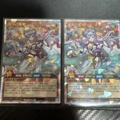 清浄の姫君 オーバーラッシュレア 2枚セット