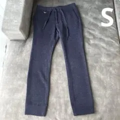 nano universe ネイビー ニットパンツ S