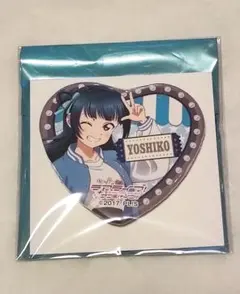 ナガスパ 缶バッジ　絢瀬絵里　ラブライブ シリーズ 15周年 遊園地 シリーズ15周年記念全国遊園地のコラボ施策 LoveLive! Fan Fun