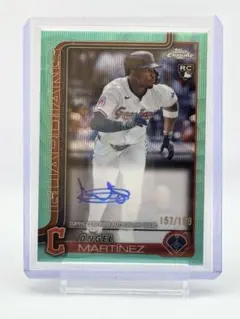 ガーディアンズ Manzardo Topps Chrome サインカード - メルカリ