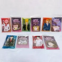 えぶりでいホスト　カラビナ付きクリアポーチ　アクリルキーホルダー 全５種