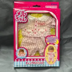 新品♡メルちゃん チェックのパジャマセット