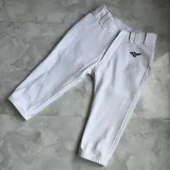 MIZUNO ミズノ 野球 ショート フィット パンツ ホワイト ハーフ S 白