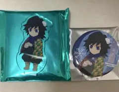 ☆ 鬼滅の刃　ジャンプフェスタ2022　アクリルマスコット　缶バッジ　冨岡義勇