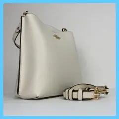 【COACH】 タグ有り ショルダー バッグ ホワイト 斜め掛け 2way