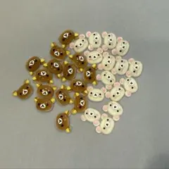 ネイルパーツ　リラックマ　40個