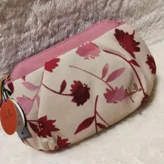 Sybilla 花柄ポーチ ベージュ/ピンクのサムネイル