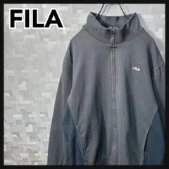 フィラ ジャケット スウェット フルジップ グレー メンズ XL グレー 灰色