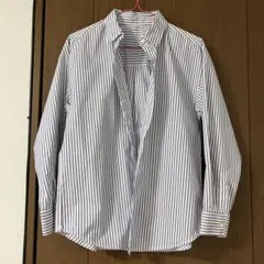 GU ストライプシャツ 長袖のサムネイル