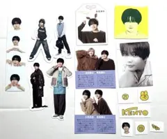 長尾謙杜 シールステッカー 雑誌切り抜き セット なにわ男子