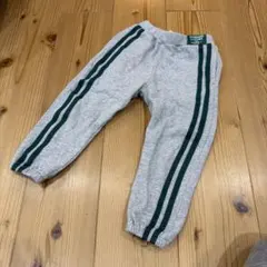【petit main】 kids/スウェットパンツ/ラインパンツ/グレー