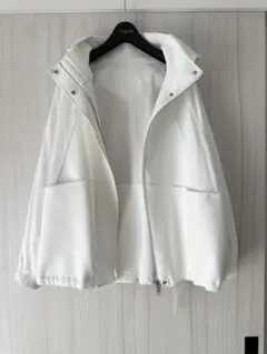 Sacai サカイ 21AW ナイロン切替スポンジフーディーブルゾン ma1
