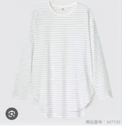 UNIQLO　スムースコットンシャツテールT