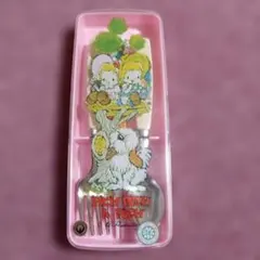 スプーンフォークセット　昭和レトロ　当時物　カトラリー　未使用品