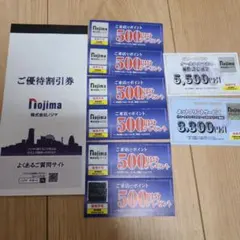 ノジマ株主優待券　2025年7月31日まで