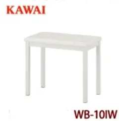 【新品未使用品】KAWAI　電子ピアノ・ピアノ椅子　WB-10-IWのサムネイル