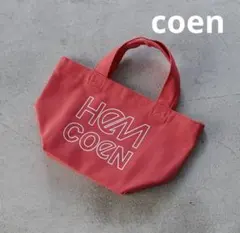 コーエン×HeM トートバッグ　Sサイズ　ピンク