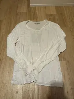 ホワイト LOVEプリント 長袖カットソー Zadig & voltaire