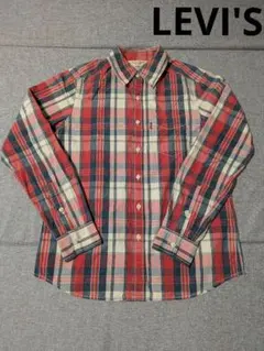 美品 Levi's チェック柄シャツ 長袖