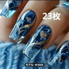 新製品　夏をテーマにしたお洒落なネイルチップ　23枚セット