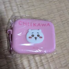 CHIIKAWA クマ顔シリコンポーチ ピンク